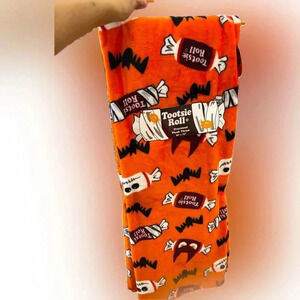 Tootsie Roll Oversized plush Throw 60" x 70" BNWT